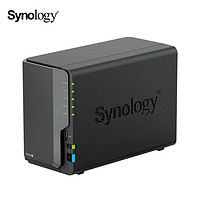 Synology 群暉 DS224+ 雙盤位NAS（賽揚J4125、2GB）+希捷酷狼 機械硬盤 4TB