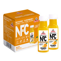 福蘭農(nóng)莊 NFC橙汁）福蘭農(nóng)莊100%果汁300ml*6瓶飲料0添加去皮榨汁下午茶