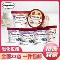 H?agen·Dazs 哈根達(dá)斯 冷飲冰淇淋巧克力草莓/香草法國(guó)進(jìn)口雪糕批發(fā)包郵