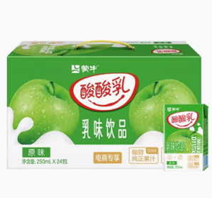 MENGNIU 蒙牛 酸酸乳 乳味飲品250ml*24盒 原味