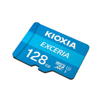 KIOXIA 鎧俠 極至瞬速系列 Micor-SD存儲卡 128GB（UHS-I、U1）