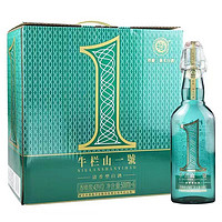 牛欄山 北京牛欄山二鍋頭一號白酒清香型牛欄山一號 43度500ml*6瓶正品