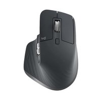 logitech 羅技 MX Master 3S 2.4G藍(lán)牙 雙模無線鼠標(biāo) 8000DPI 石墨黑