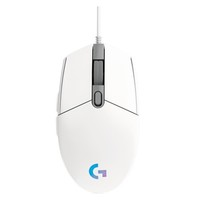 logitech 羅技 G102 二代 有線鼠標(biāo) 8000DPI RGB+胖虎加厚鼠標(biāo)墊