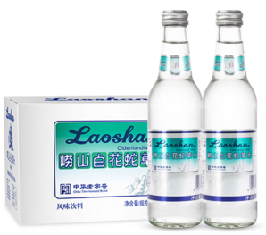 中華老字號(hào)！嶗山 白花蛇草水 330ml*24瓶