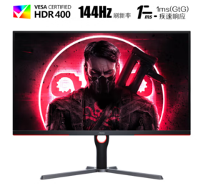 AOC 冠捷 U32G3X 31.5英寸 IPS G-sync 顯示器（3840×2160、144Hz、HDR400）