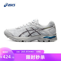 ASICS 亞瑟士 男鞋網(wǎng)面跑步鞋緩震跑鞋透氣舒適運動鞋 GEL-FLUX 4  灰色/黑色 39.5