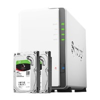 Synology 群暉 DS223j + 希捷 酷狼IronWolf ST4000VN006 8TB（4TB*2） 硬盤套裝