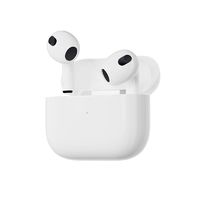 Apple 蘋果 AirPods 3 MagSafe充電盒 半入耳式真無線藍(lán)牙耳機 白色