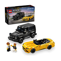 LEGO 樂(lè)高 超級(jí)賽車(chē)系列 76924 Mercedes-AMG G 63 與 Mercedes-AMG SL 63