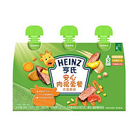 百億補貼！Heinz 亨氏 寶寶輔食佐餐肉泥套裝 72g*3袋