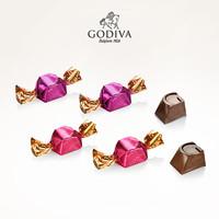 GODIVA 歌帝梵 立方牛奶巧克力2顆裝 美國進(jìn)口零食 婚禮喜糖伴手