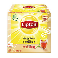 Lipton 立頓 黃牌 精選紅茶大盒裝 400g（200小袋）