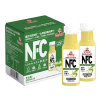 福蘭農莊 100%NFC蘋果汁純鮮榨果汁飲料0添加劑0脂肪300ml*6瓶