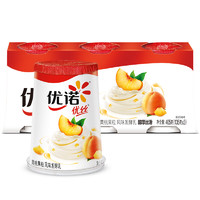 yoplait 優(yōu)諾 優(yōu)絲果粒黃桃味酸奶135gx3杯