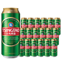 TSINGTAO 青島啤酒 經(jīng)典系列10度大罐裝聽裝整箱啤 550mL 18罐逸品純生355ml24瓶、千禧臨門500ml6瓶、贈(zèng)蘇打水6瓶