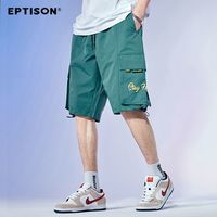 EPTISON 衣品天成 品天成潮牌夏季新款國潮男士韓休閑寬松短褲工裝風五分褲子