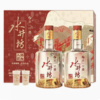 swellfun 水井坊 52度 濃香型白酒 臻釀八號 520*2瓶 禮盒裝 贈2瓶*100ml