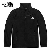 THE NORTH FACE 北面 抓絨男搖粒絨上衣內(nèi)膽戶外舒適保暖|88R8 JK3/黑色 XL/180