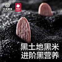 BabyPantry 光合星球 嬰兒黑米米餅 40g*1盒