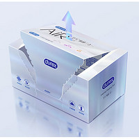 durex 杜蕾斯 AIR系列 安全套組合 16只（AiR隱薄8+AiR潤薄4+螺紋4）