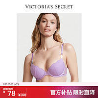 VICTORIA'S SECRET 性感蕾絲聚攏文胸胸罩內(nèi)衣女士結(jié)婚 3YB6淺紫色-有鋼圈 11200912 32D