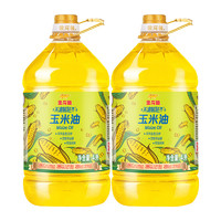 金龍魚 不油膩輕年 玉米油4L*2桶非轉(zhuǎn)基因物理壓榨