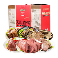 月盛齋 熟食禮盒 清真醬鹵熟食1750g