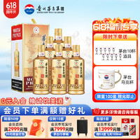 MOUTAI 茅臺(tái) 王子酒 醬香經(jīng)典53度 500mL 6瓶  整箱裝