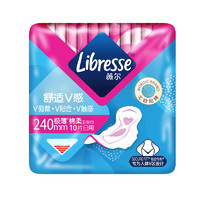 薇爾 Libresse 舒適V感極薄棉柔日用衛(wèi)生巾 24cm*10片