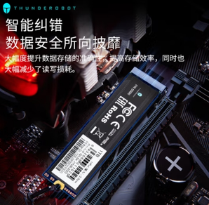 ThundeRobot 雷神 PR5000  M.2 NVMe固態(tài)硬盤1TB（PCIE4.0）