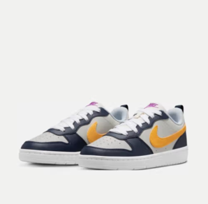 PLUS會員！NIKE 耐克 COURT BOROUGH LOW RECRAFT (GS) 運動鞋 HJ3482-071 38