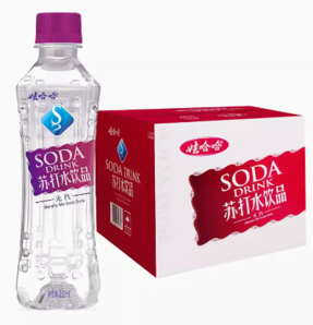 WAHAHA 娃哈哈 無汽蘇打水（微甜味）水350ml*12瓶