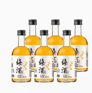 88VIP！喵滿(mǎn)分 青梅酒 低度甜酒 梅子果酒330ml*6瓶