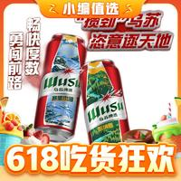 WUSU 烏蘇啤酒 大紅烏蘇 風景罐 500mL 12罐 包裝隨機