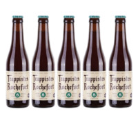 Trappistes Rochefort 羅斯福 Rochefort）比利時原裝進口啤酒 修道院精釀啤酒 羅斯福8號 330mL 5瓶