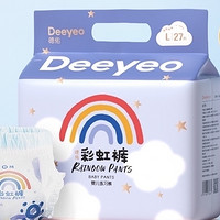 Deeyeo 德佑 嬰兒彩虹褲 拉拉褲 L27/XL24/XXL21/XXXL21片