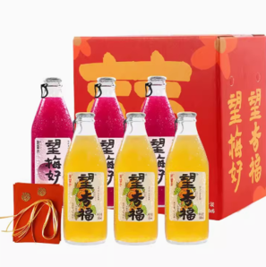 88VIP！HOPE WATER 好望水 果汁氣泡水望梅好+望杏福 300ml*6