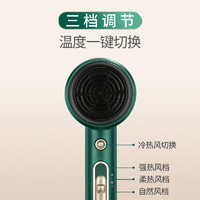 AUX 奧克斯 電吹風(fēng)家用恒溫大功率速干不傷發(fā)護(hù)發(fā)冷熱風(fēng)宿舍吹風(fēng)筒