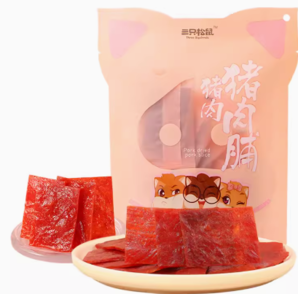 88VIP！Three Squirrels三只松鼠 豬肉脯 原味 160g