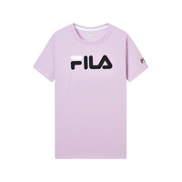 FILA 斐樂 女童短袖T恤（120-165）夏季女童簡約百搭透氣舒適短袖衫