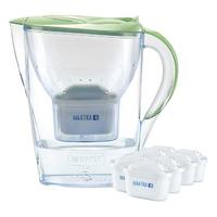 BRITA 碧然德 fill&enjoy Marella海洋系列 濾水壺 綠色 一壺六芯