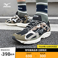 Mizuno 美津濃 經(jīng)典復(fù)古皮革拼接跑步輕羽鞋LG 90S V2