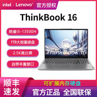 ThinkPad 思考本 聯(lián)想ThinkBook 16輕薄筆記本電腦13代酷睿標壓16英寸學習手提電腦