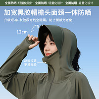 下防曬衣女2024夏季新款冰絲防紫外線upf50薄款透氣防曬服加長(zhǎng)