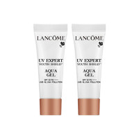 LANCOME 蘭蔻 輕透水漾防曬乳小白管防曬10ml*2支spf50