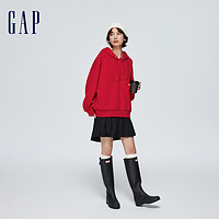 Gap 蓋璞 浮雕logo衛(wèi)衣連帽衫 873743