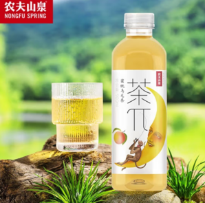 NONGFU SPRING 農(nóng)夫山泉 茶派蜜桃烏龍西柚茉莉花檸檬紅茶900ml*3