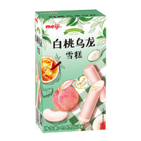 meiji 明治 冰淇淋彩盒裝 多口味任選 系列1  (新舊包裝/日期隨機發(fā)貨) 白桃烏龍 69g*6支