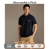 Abercrombie & Fitch  新款時(shí)尚休閑純色通勤小麋鹿短袖